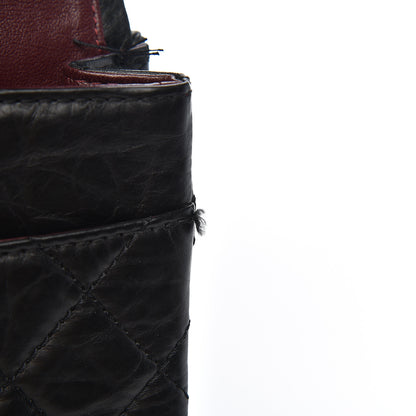 Chanel Aged Calfskin Quilted 50th Anniversary 2.55 Reissue 226 Flap Black 15 of 18