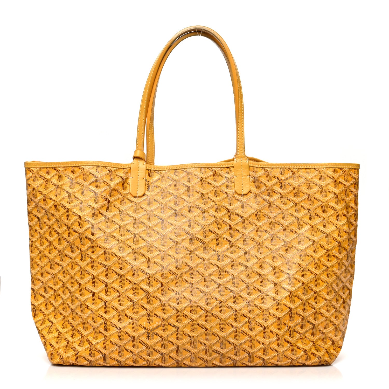 Goyard Goyardine Saint Louis PM Yellow 2 of 16