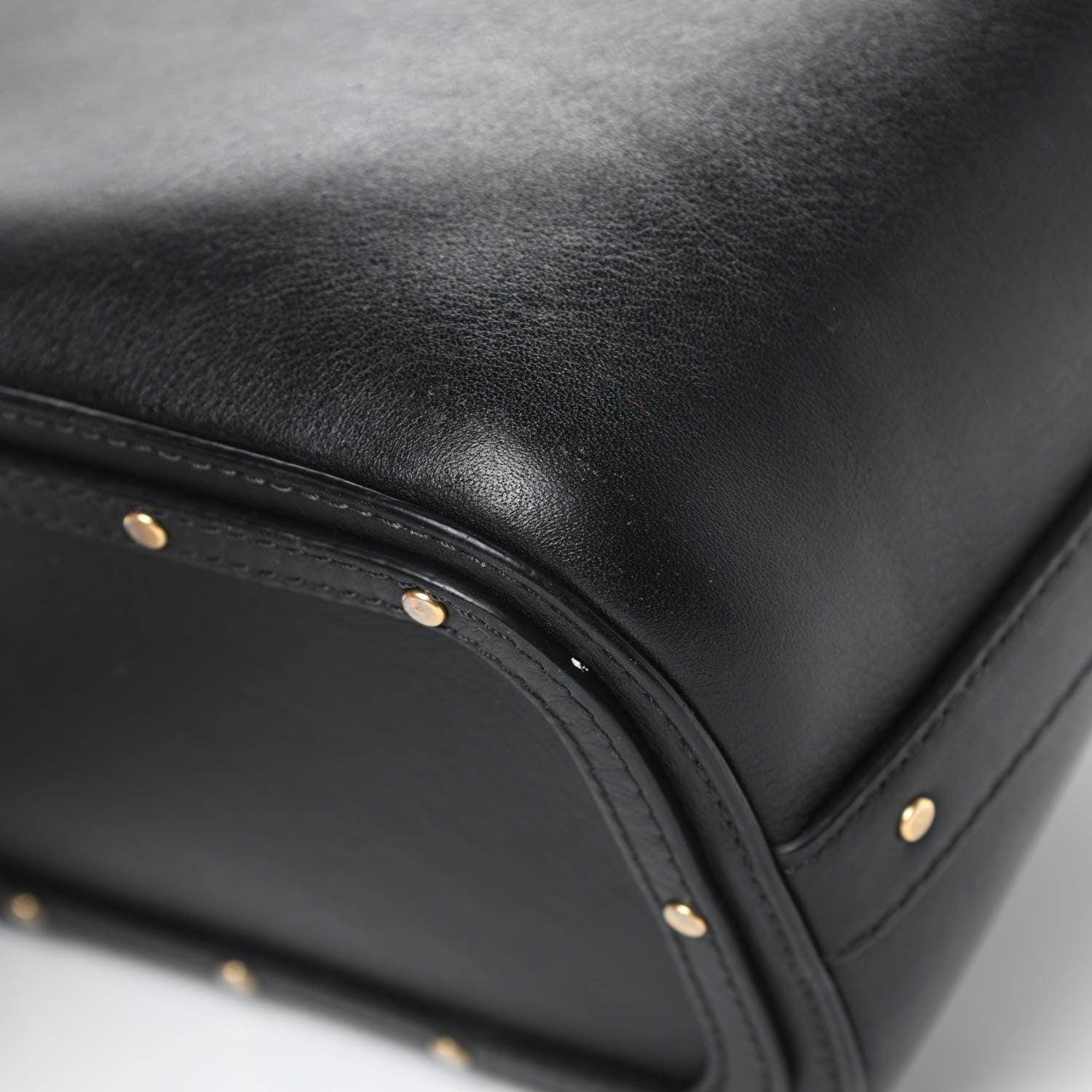 Chloe Smooth Calfskin Small Roy Bucket Bag Black 11 of 17
