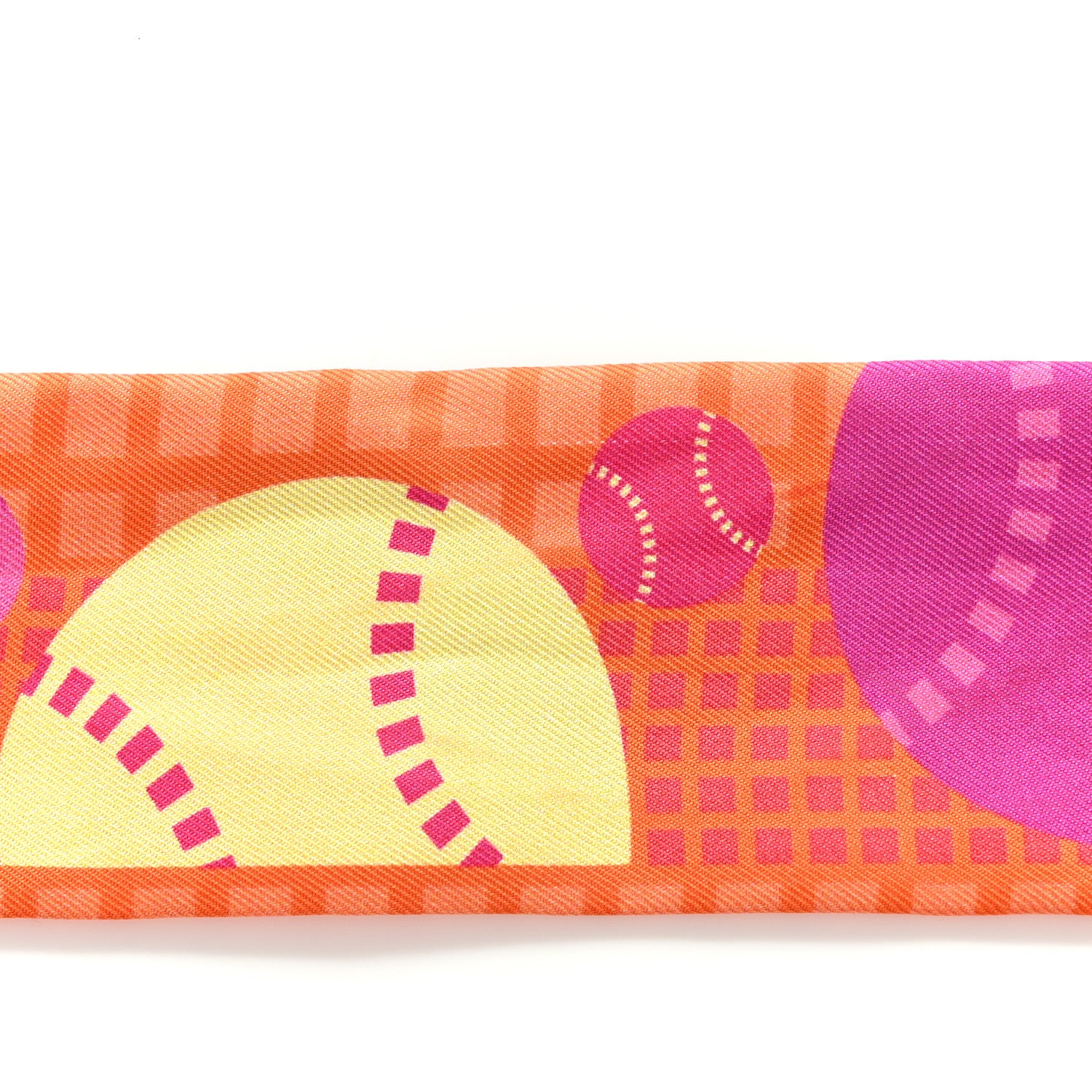 Hermes Silk Balles de Tennis Twilly 6 of 7