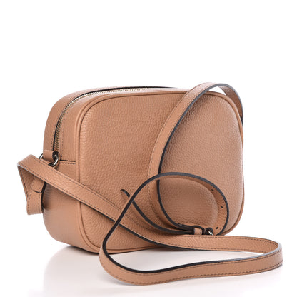 Gucci Pebbled Calfskin Small Soho Disco Bag Camelia 3 of 10