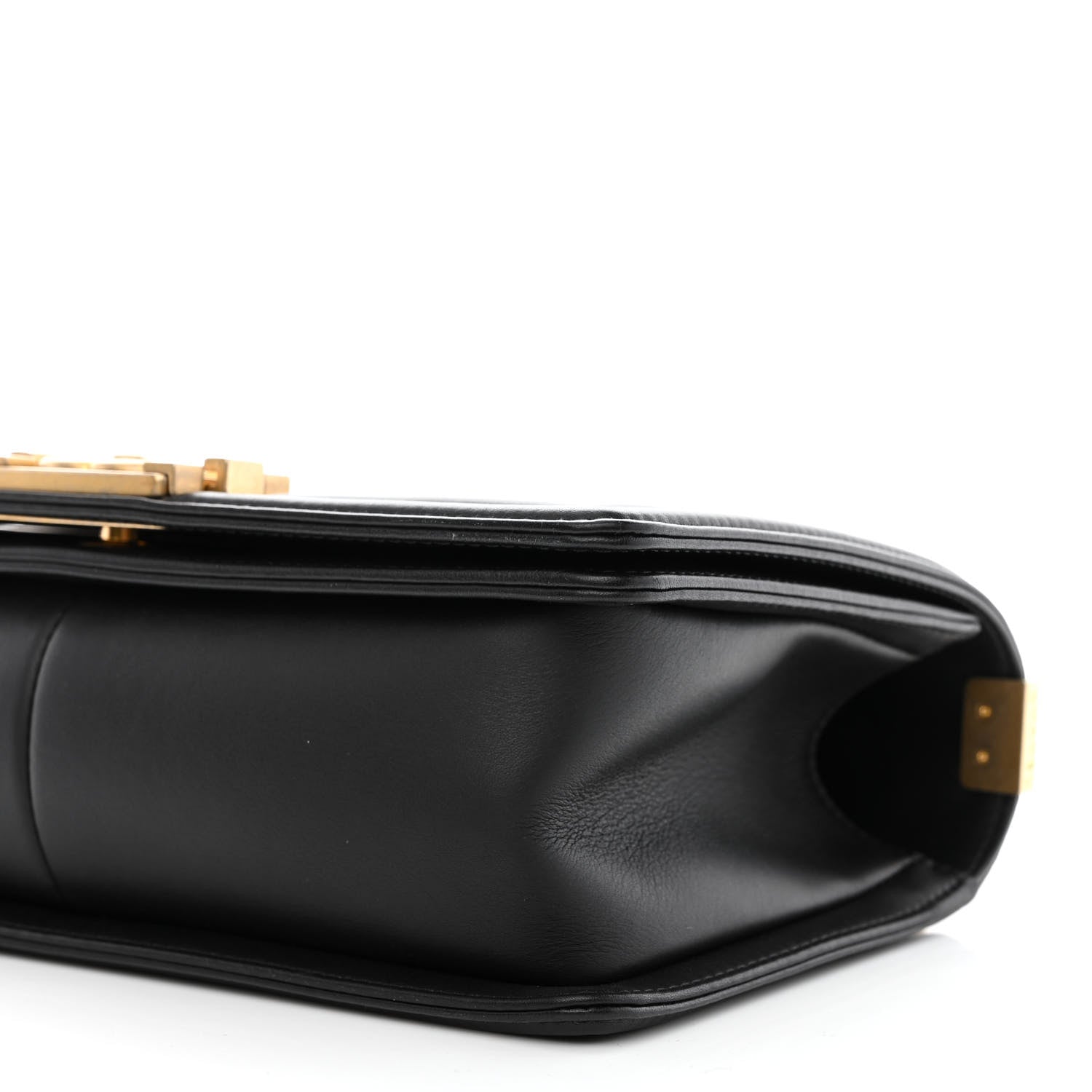 Chanel Calfskin Quilted Medium Boy Flap Black 10 of 11