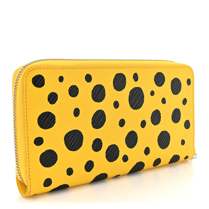 Louis Vuitton LV X YK Epi Zippy Wallet Yellow Black 3 of 11