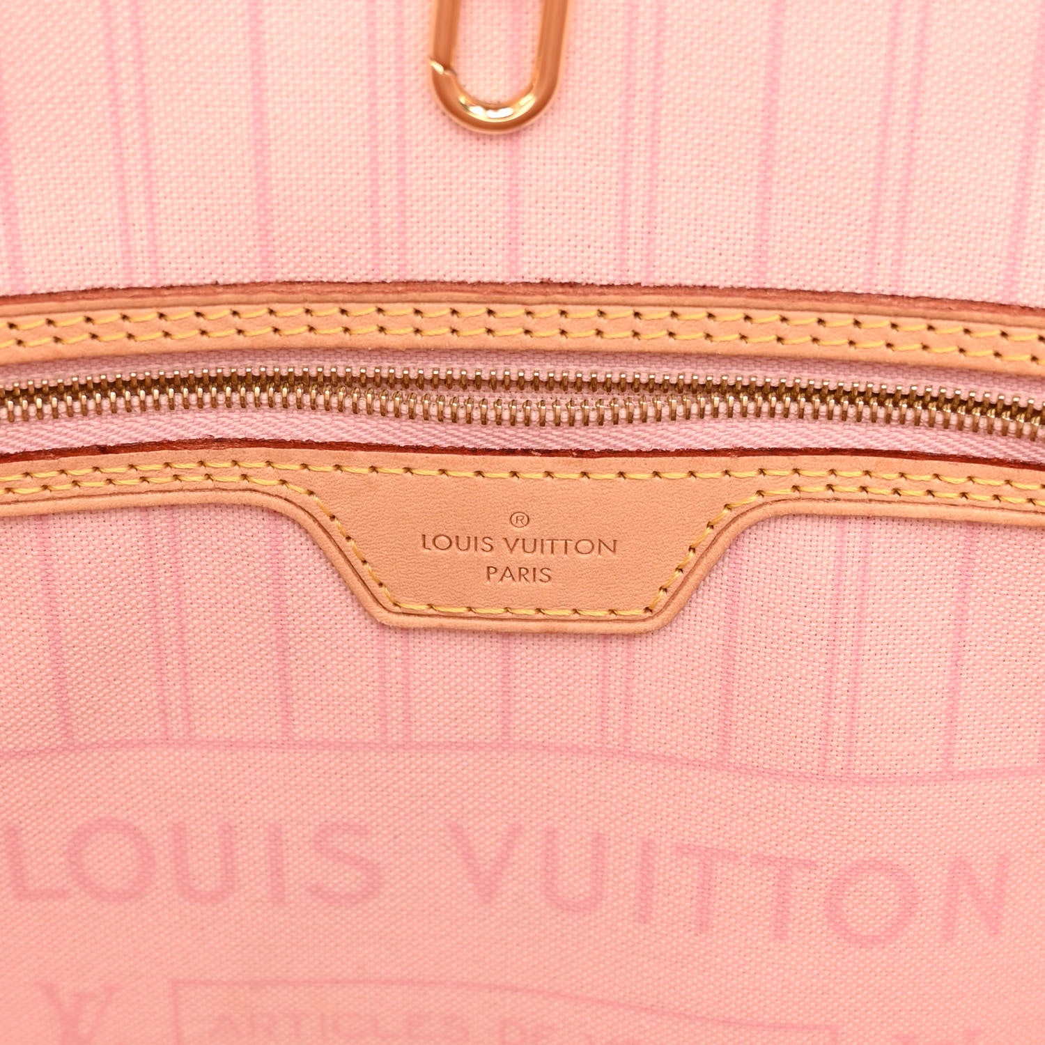 Louis Vuitton Damier Azur Neo Neverfull MM Rose Ballerine 6 of 10