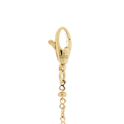 Gucci 18K Yellow Gold Diamond Flora Necklace 5 of 7