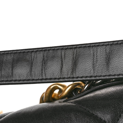 Chanel Goatskin Quilted Large Chanel 19 Flap Black 12 of 12