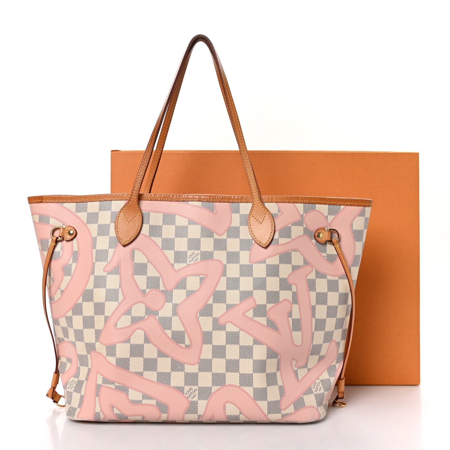 Louis Vuitton Damier Azur Tahitienne Neverfull MM 11 of 11