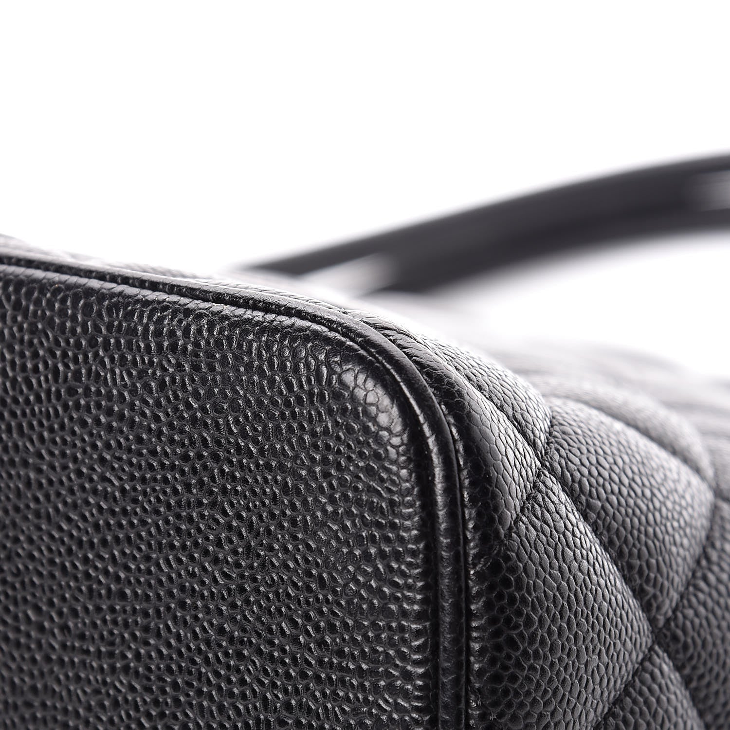 Chanel Caviar Quilted Medallion Tote Black 10 of 13