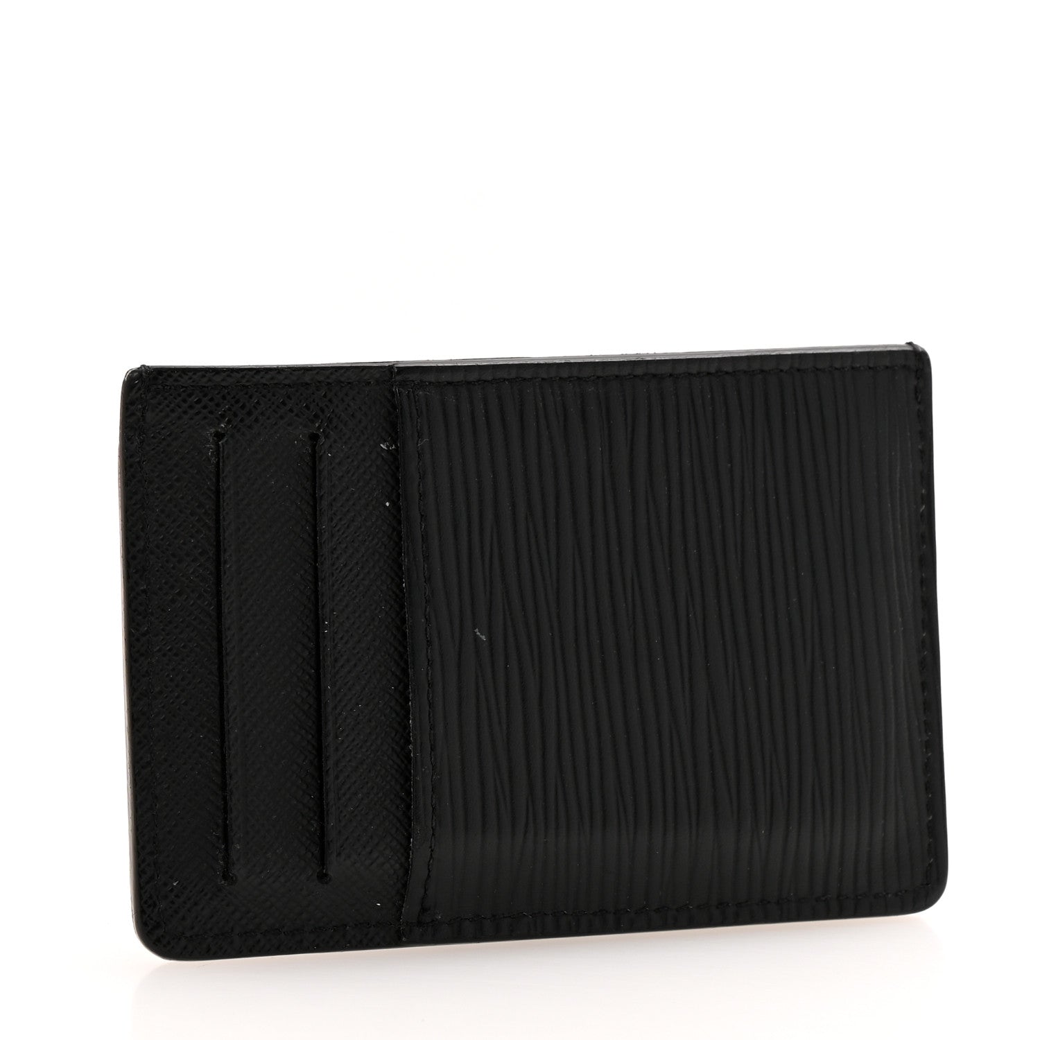 Louis Vuitton Epi Neo Porte-Cartes Card Holder Black 3 of 8