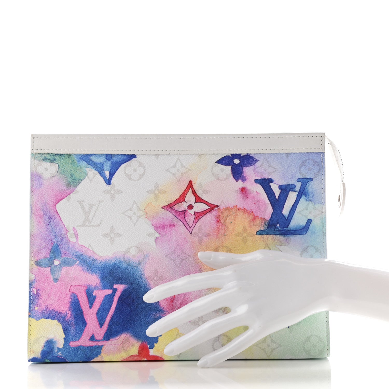 Louis Vuitton Monogram Watercolor Pochette Voyage MM Multicolor 2 of 7