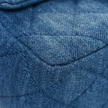 Chanel Denim Quilted Mini Pearl Crush Flap Blue 9 of 13