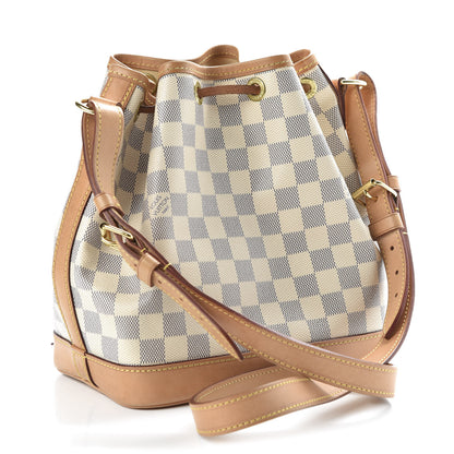 Louis Vuitton Damier Azur Noe BB 2 of 12
