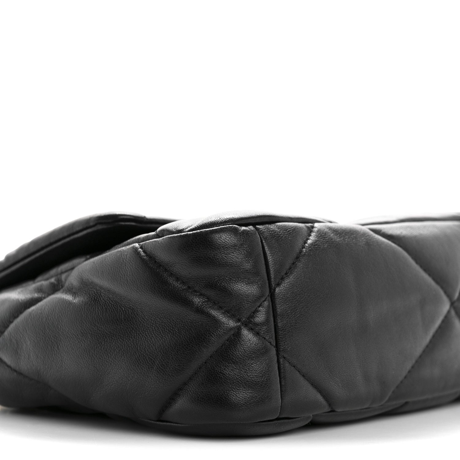Chanel Lambskin Quilted Medium Chanel 19 Flap Black 9 of 13
