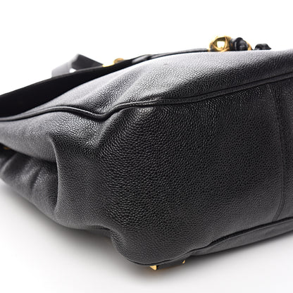 Chanel Caviar CC Backpack Black 8 of 11