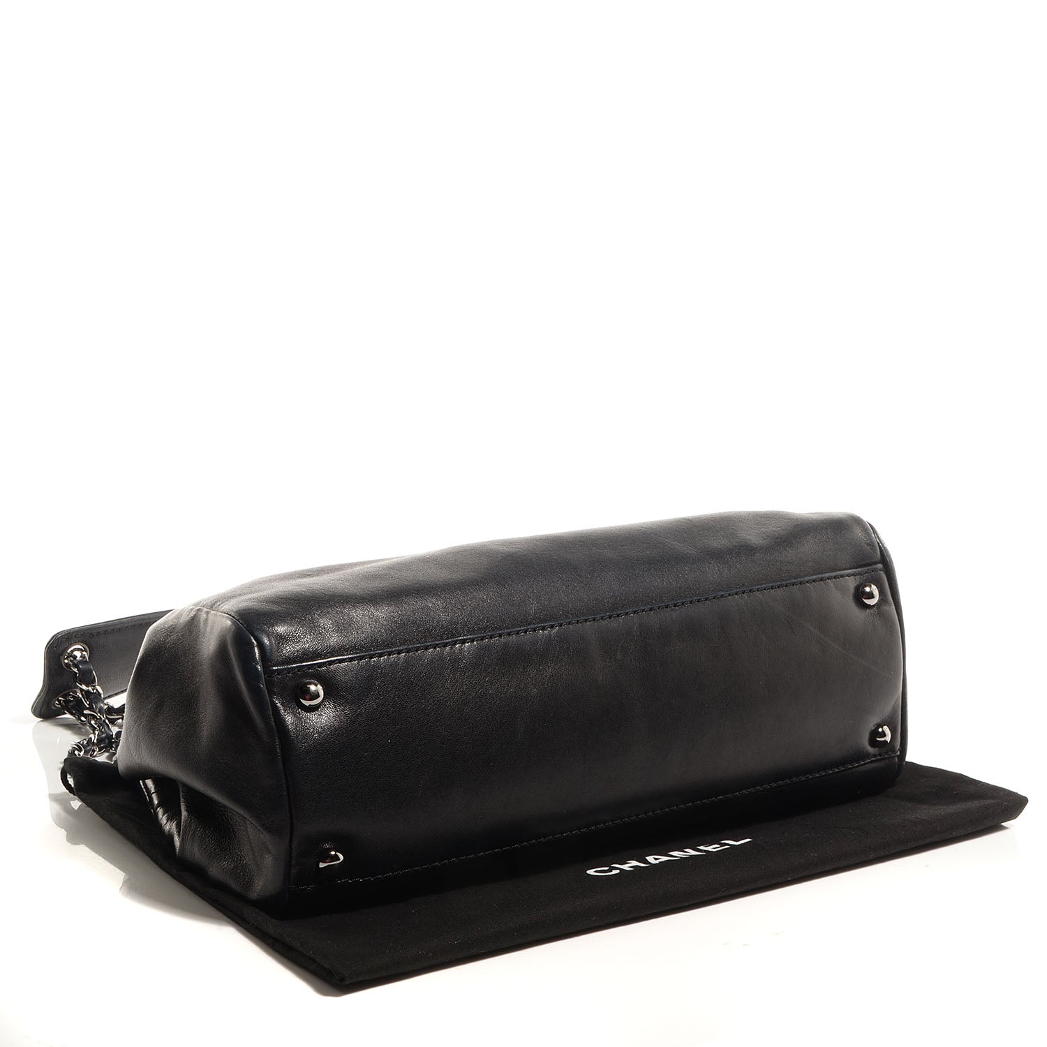 Chanel Lambskin Rock and Chic Shoulder Bag Black 4 of 7