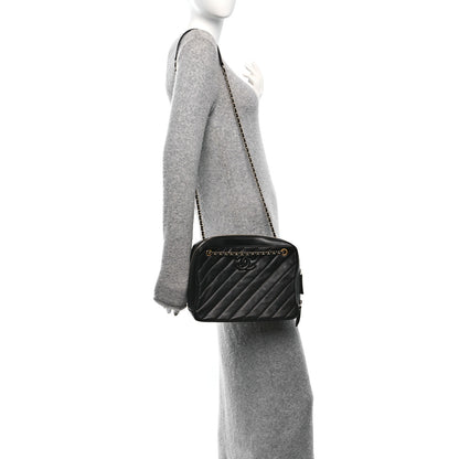 Chanel Lambskin Quilted Coco Vintage Camera Case Black 2 of 10