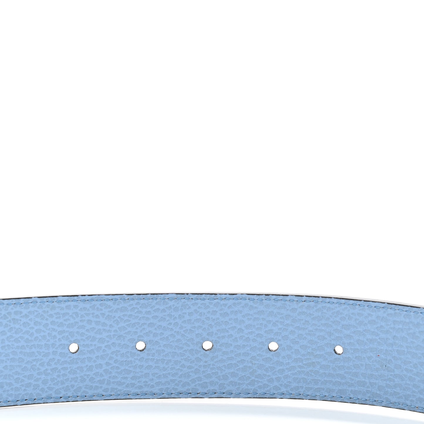 Dollar Calfskin 1973 Reversible Belt 85 34 Black Mineral Blue