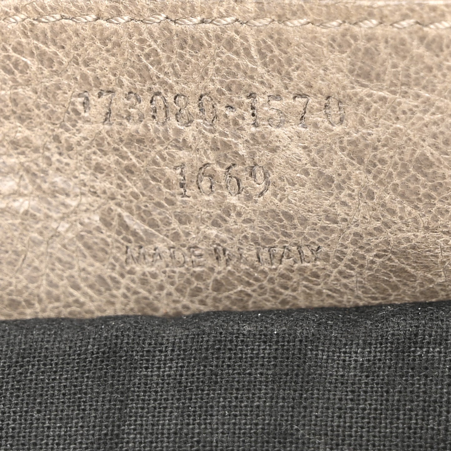 Agneau Giant 21 Rose Gold Hardware Work Papyrus
