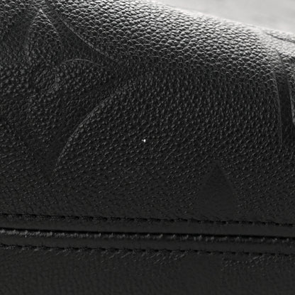 Louis Vuitton Empreinte Monogram Giant Neverfull MM Black 10 of 11