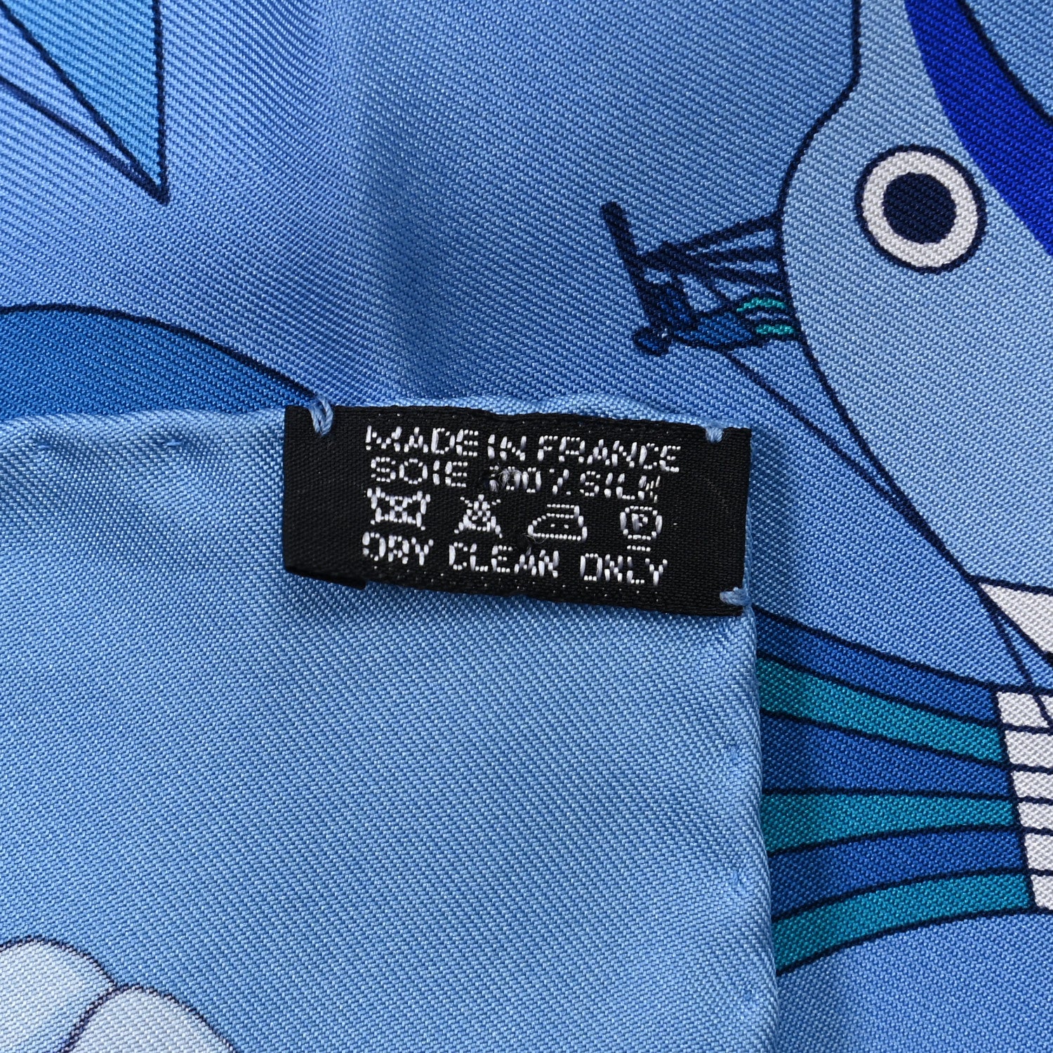 Hermes Silk Les Folies Du Ciel Scarf 90 5 of 5