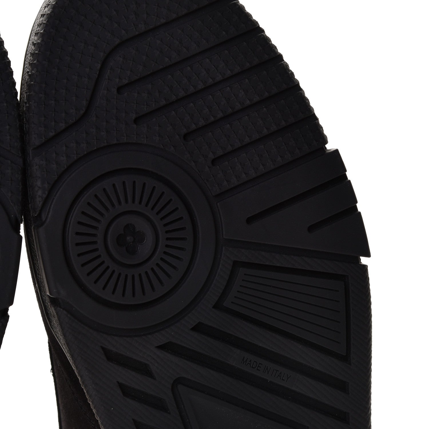 Louis Vuitton Suede Uniform Sneakers 10 Black 7 of 9
