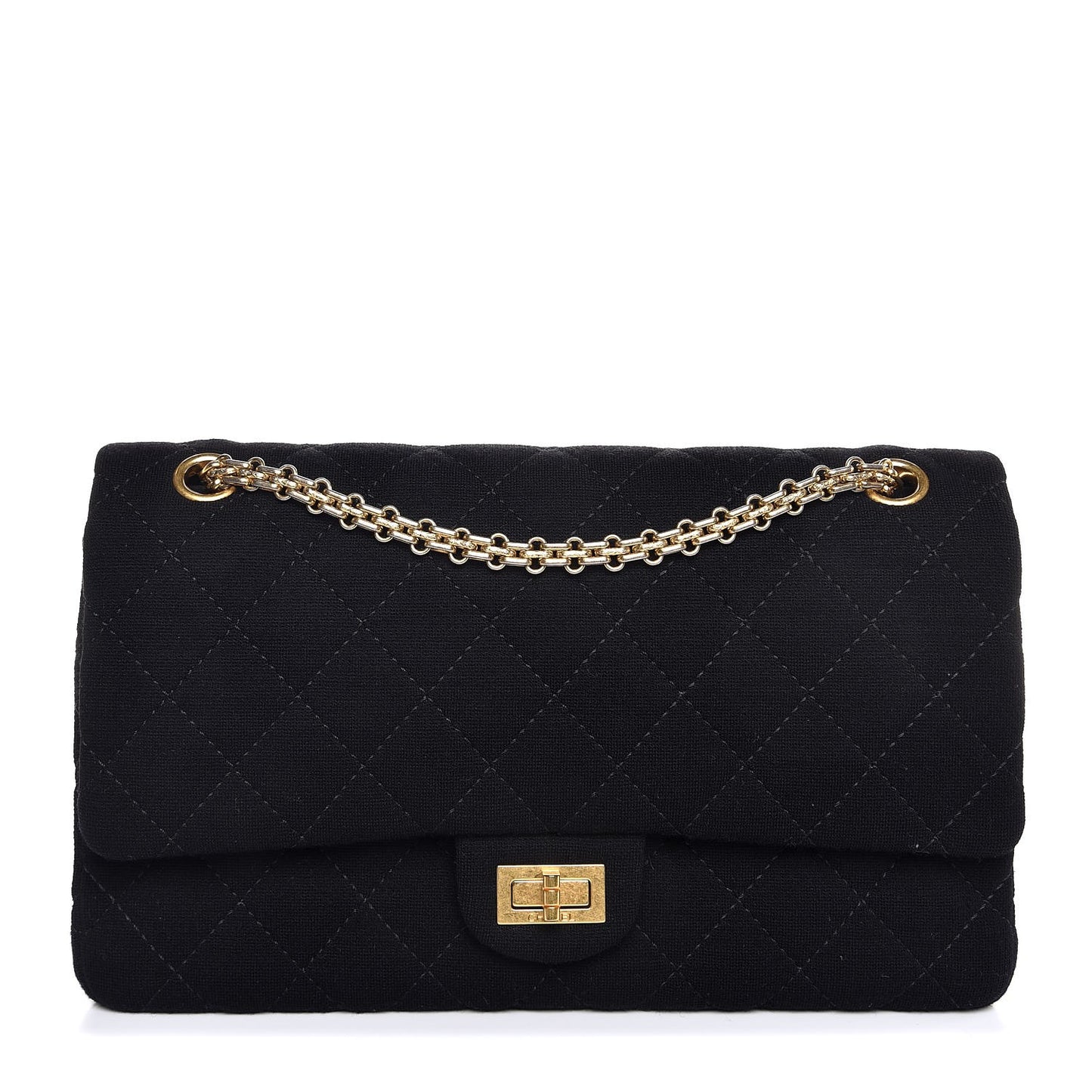 Jersey Quilted 2.55 Reissue 226 Flap Black