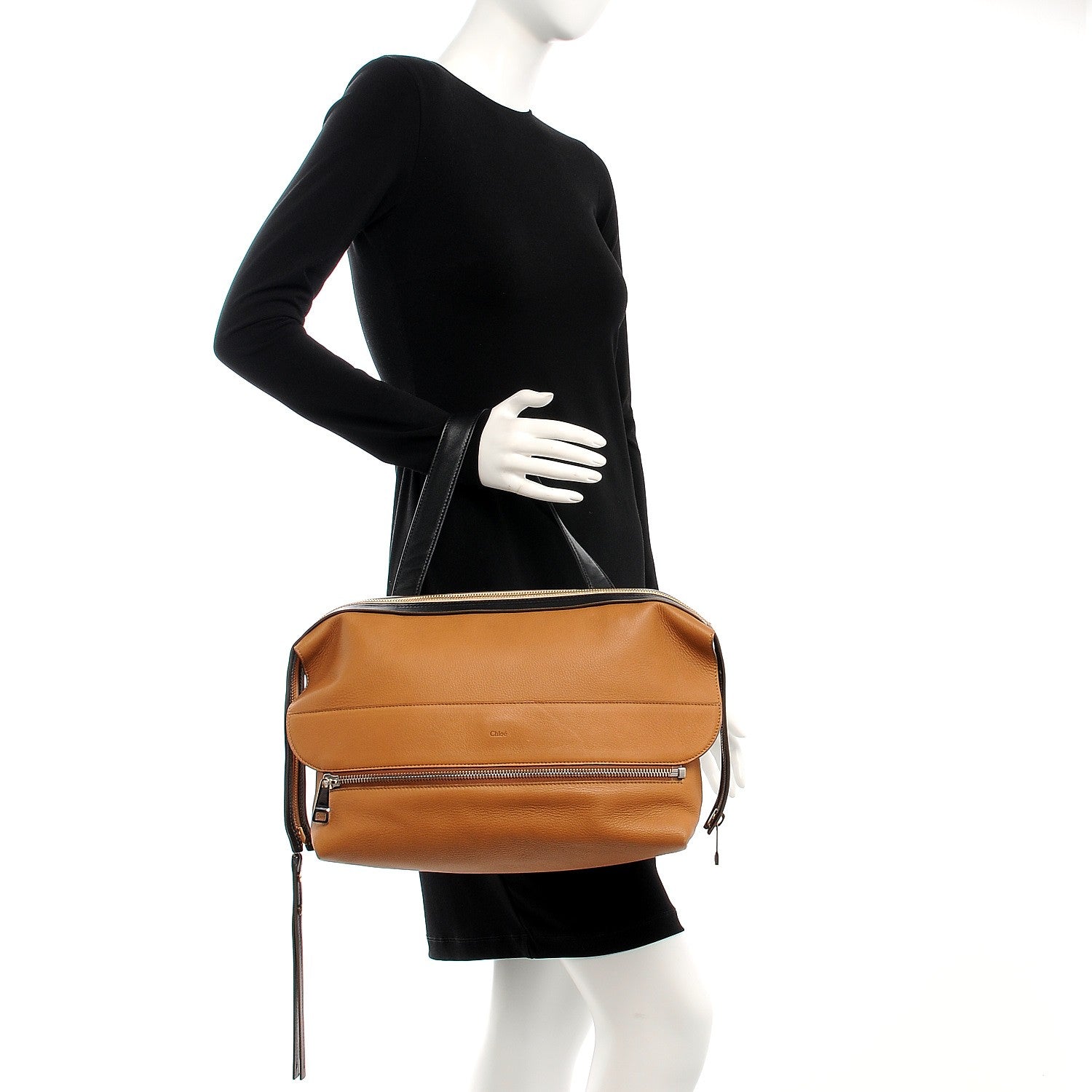 Chloe Deerskin Medium Dalston Shoulder Bag Brown 2 of 11