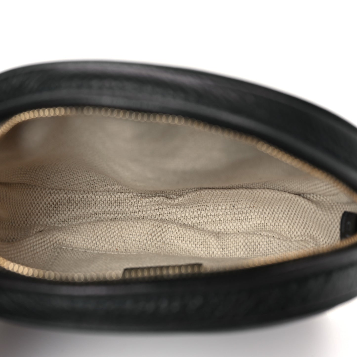 Pebbled Calfskin Mini Soho Chain Bag Black