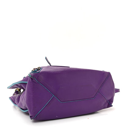 Balenciaga Calfskin Papier Mini A4 Purple 4 of 9