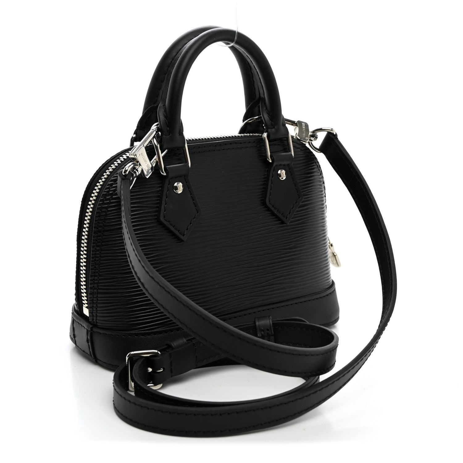 Louis Vuitton Epi Alma Nano Black 3 of 9