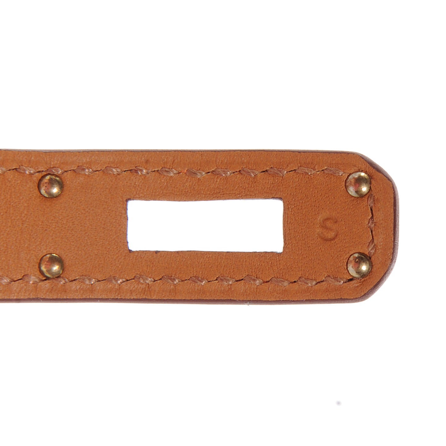 Epsom Kelly Double Tour Bracelet S Orange