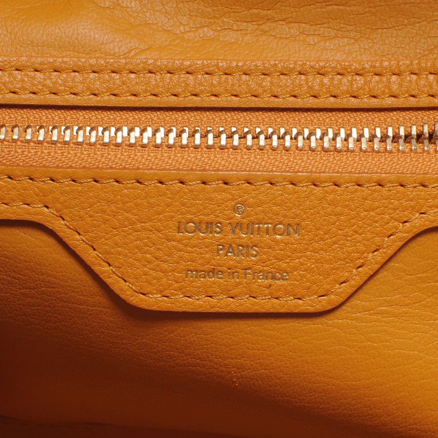 Monogram Ostrich Python Majestueux PM Yellow