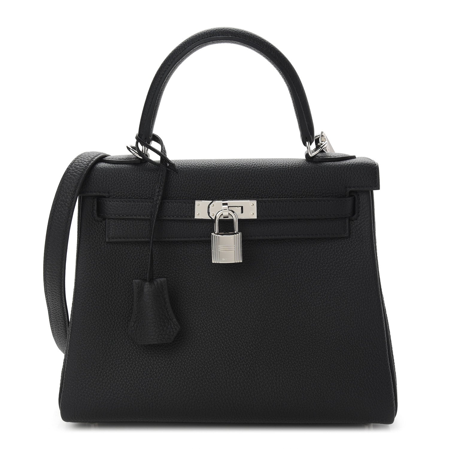 Hermes Togo Kelly Retourne 25 Black 1 of 11