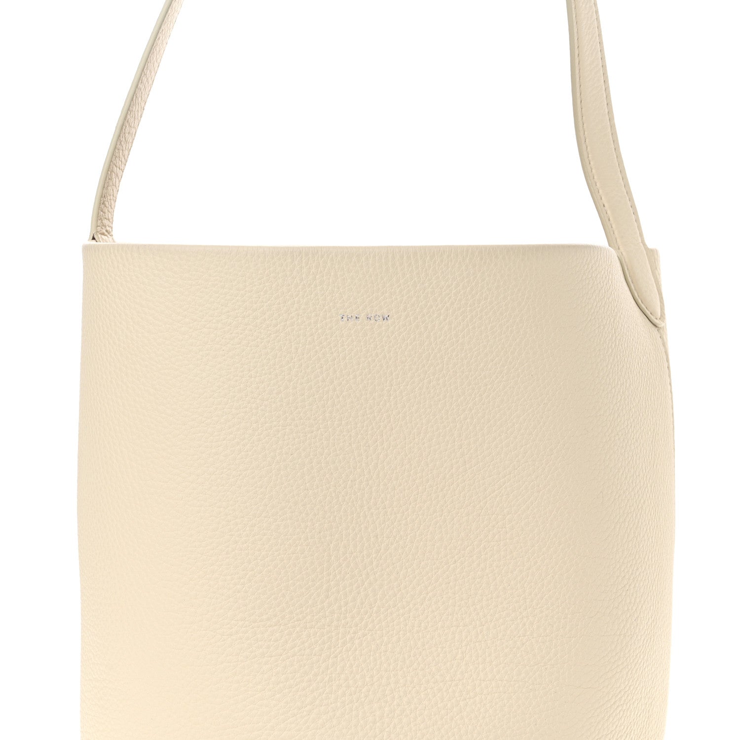 The Row Grained Calfskin Medium N/S Park Tote Ivory 8 of 12