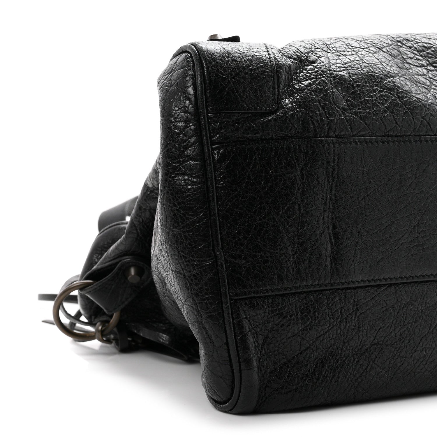 Balenciaga Agneau Classic Hardware Boston  Black 10 of 11