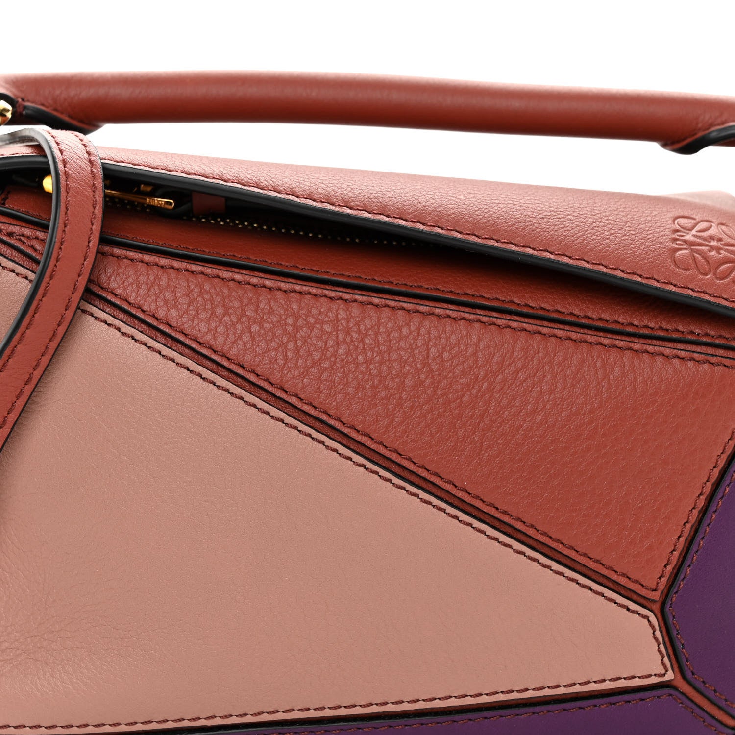 Loewe Calfskin Mini Puzzle Bag Spice Pumpkin 7 of 9