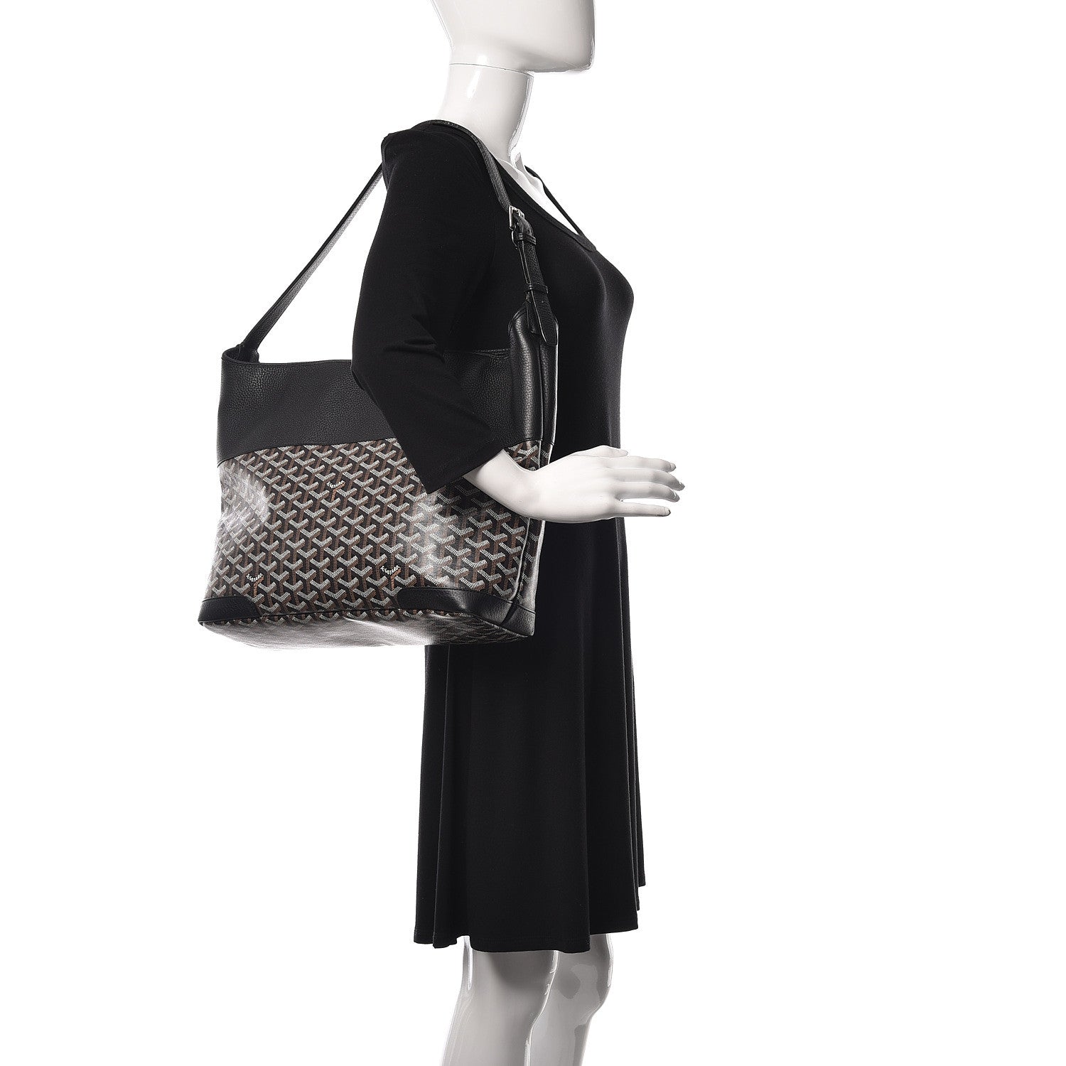 Goyard Goyardine Grenadines Hobo Black 2 of 15