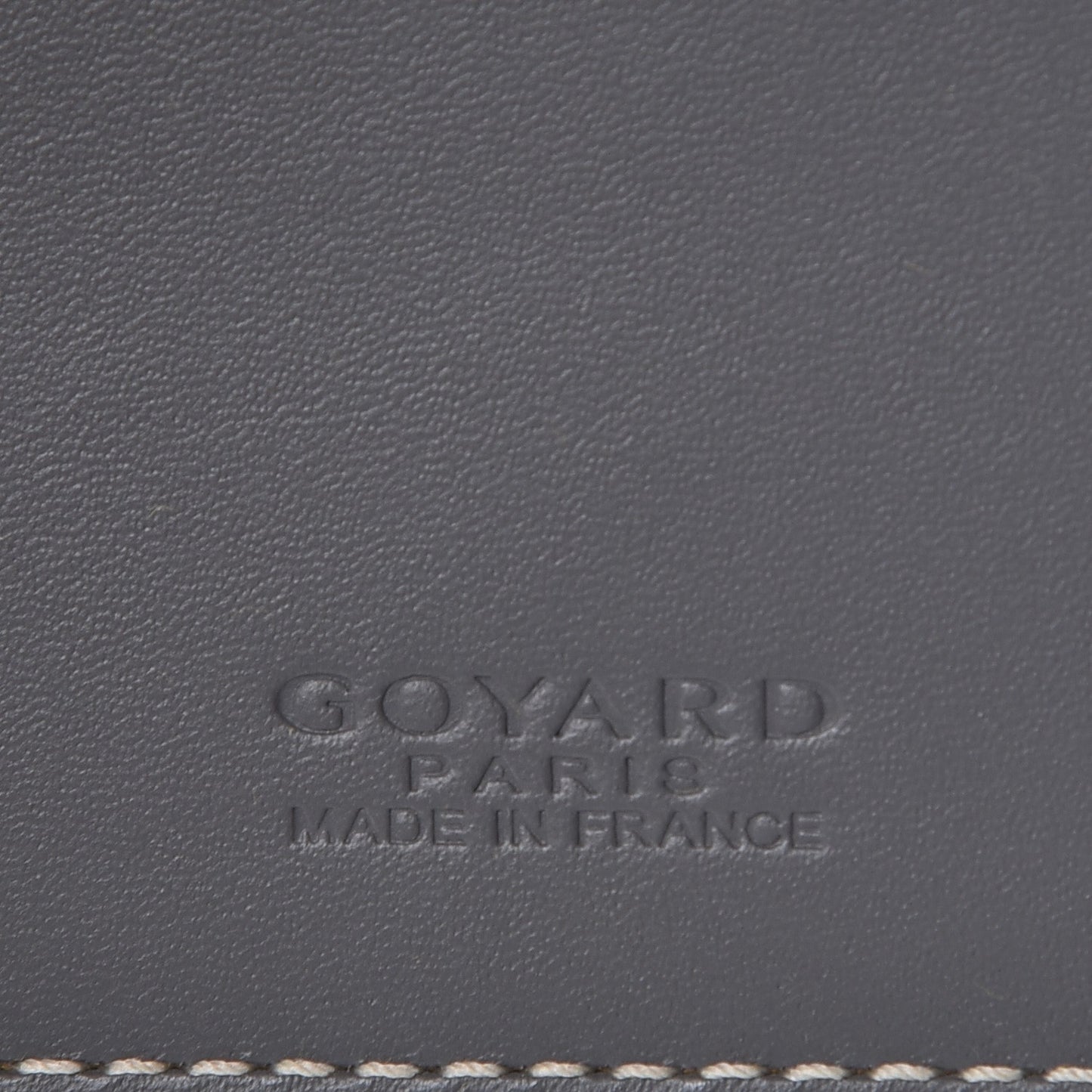 Goyardine Multi Slot Bi-Fold Wallet Grey