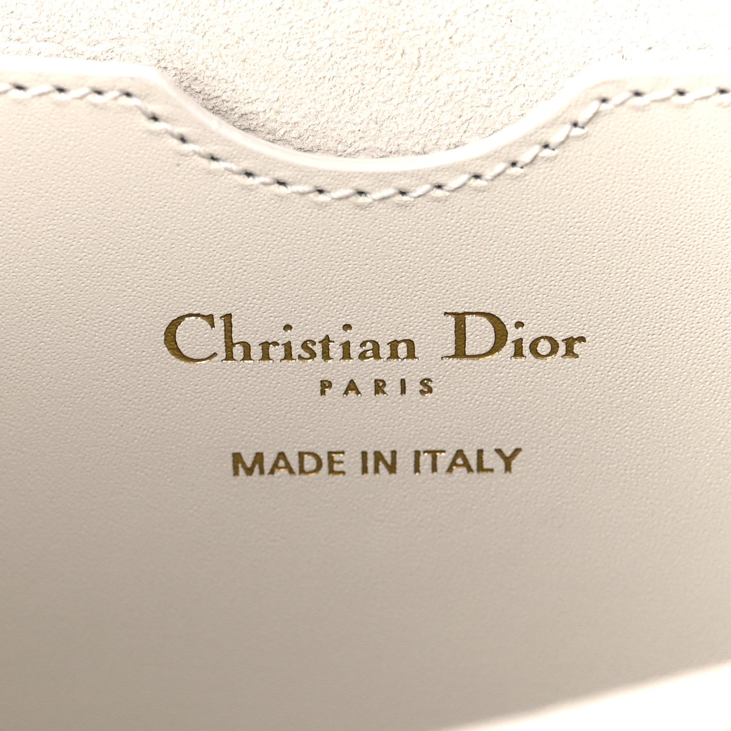 Christian Dior Box Calfskin Large Bobby Flap White 6 of 9