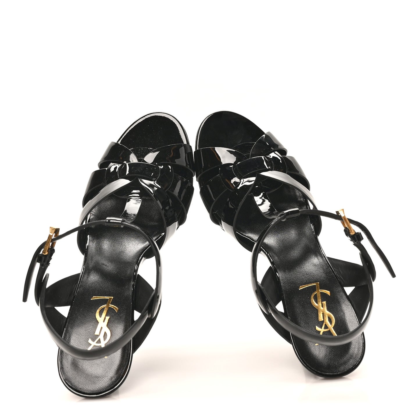 Patent Tribute 75 Platform Sandals 37 Black