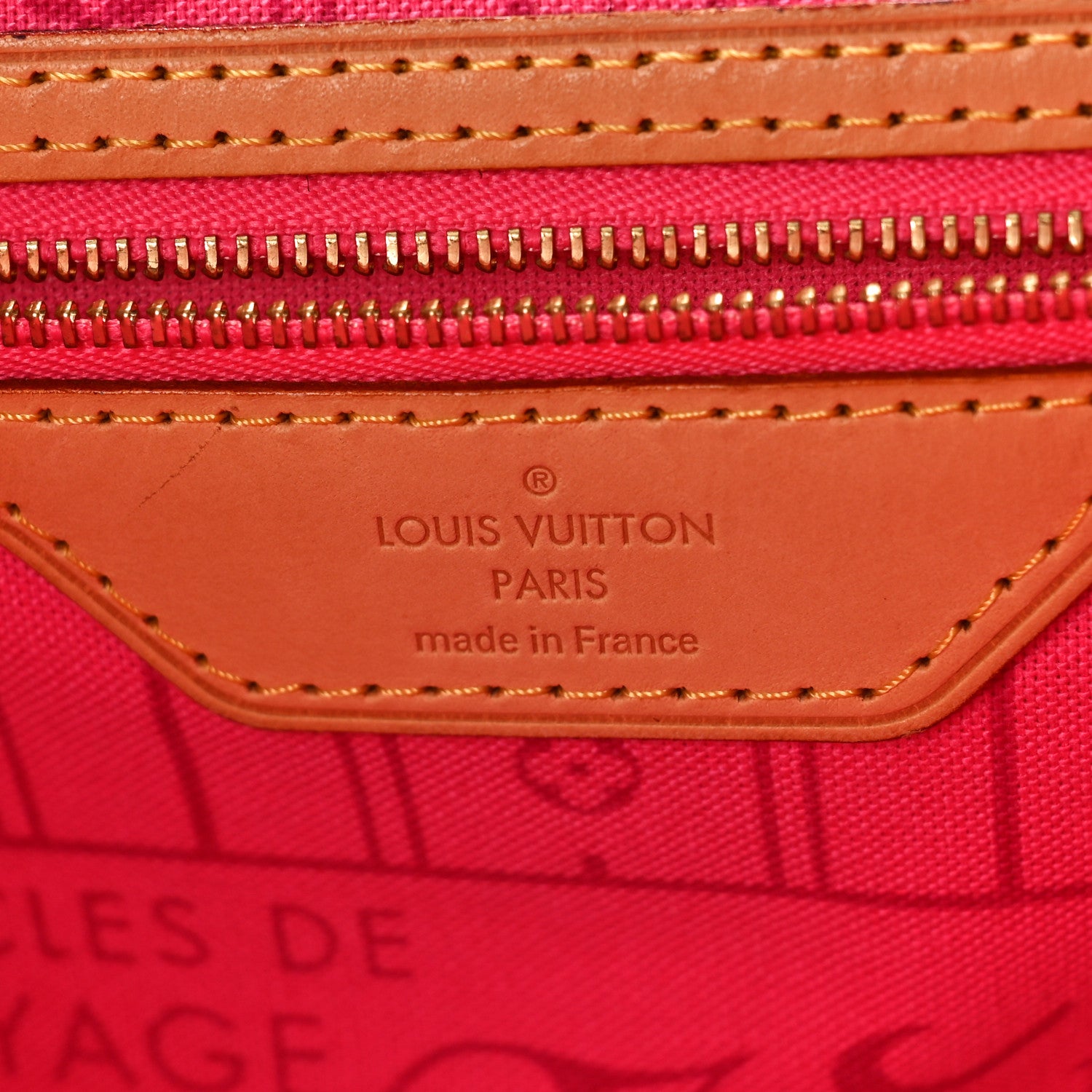 Louis Vuitton Monogram Roses Neverfull MM 6 of 8