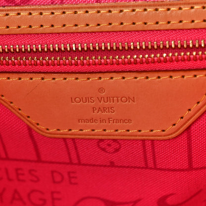 Louis Vuitton Monogram Roses Neverfull MM 6 of 8