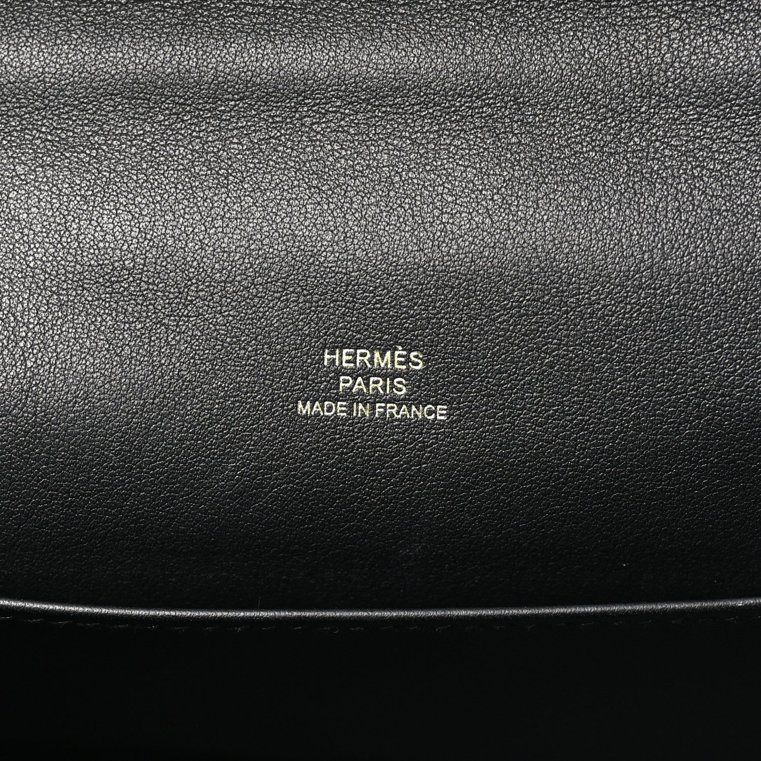 Hermes Swift Kelly Pochette Clutch Black 6 of 11