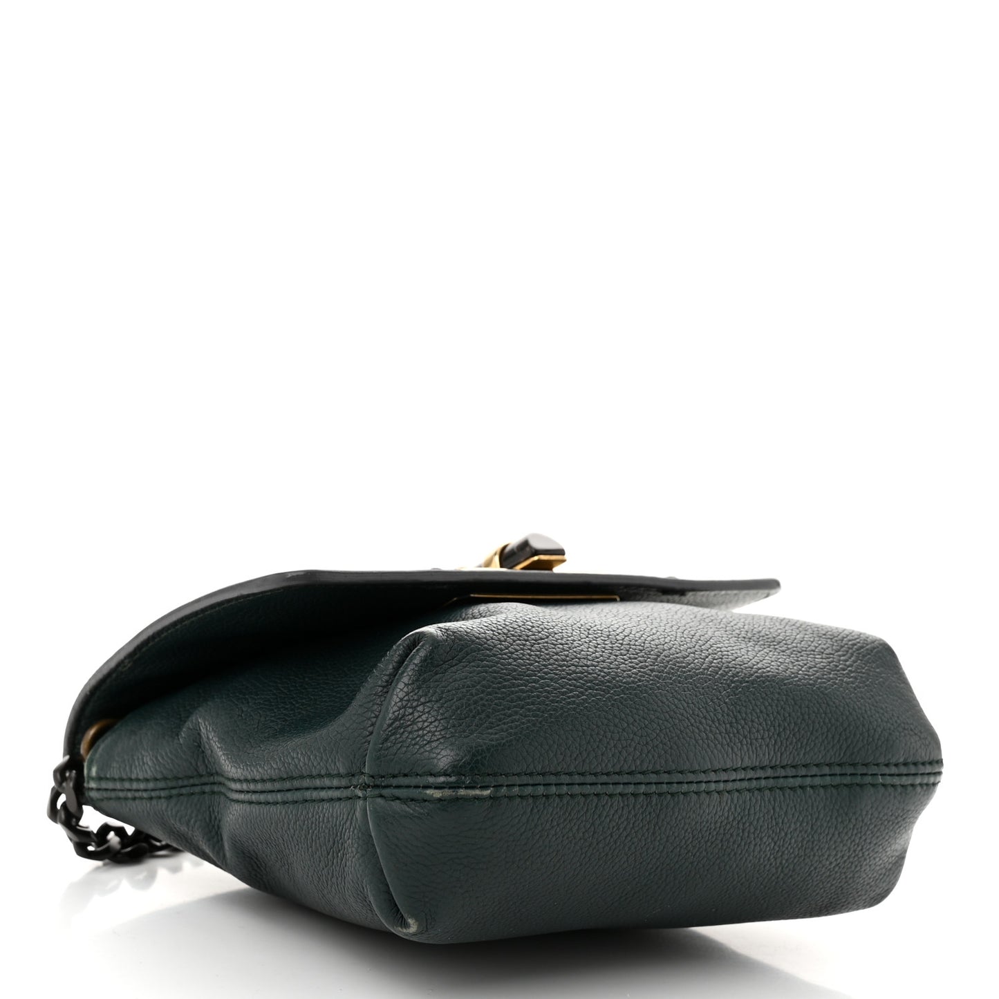 Calfskin Mini Happy Edgy Crossbody Green