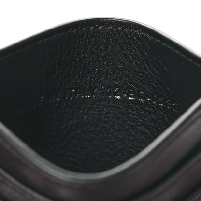 Christian Dior X SHAWN STUSSY Grained Calfskin Ox Head Card Holder Black 7 of 7
