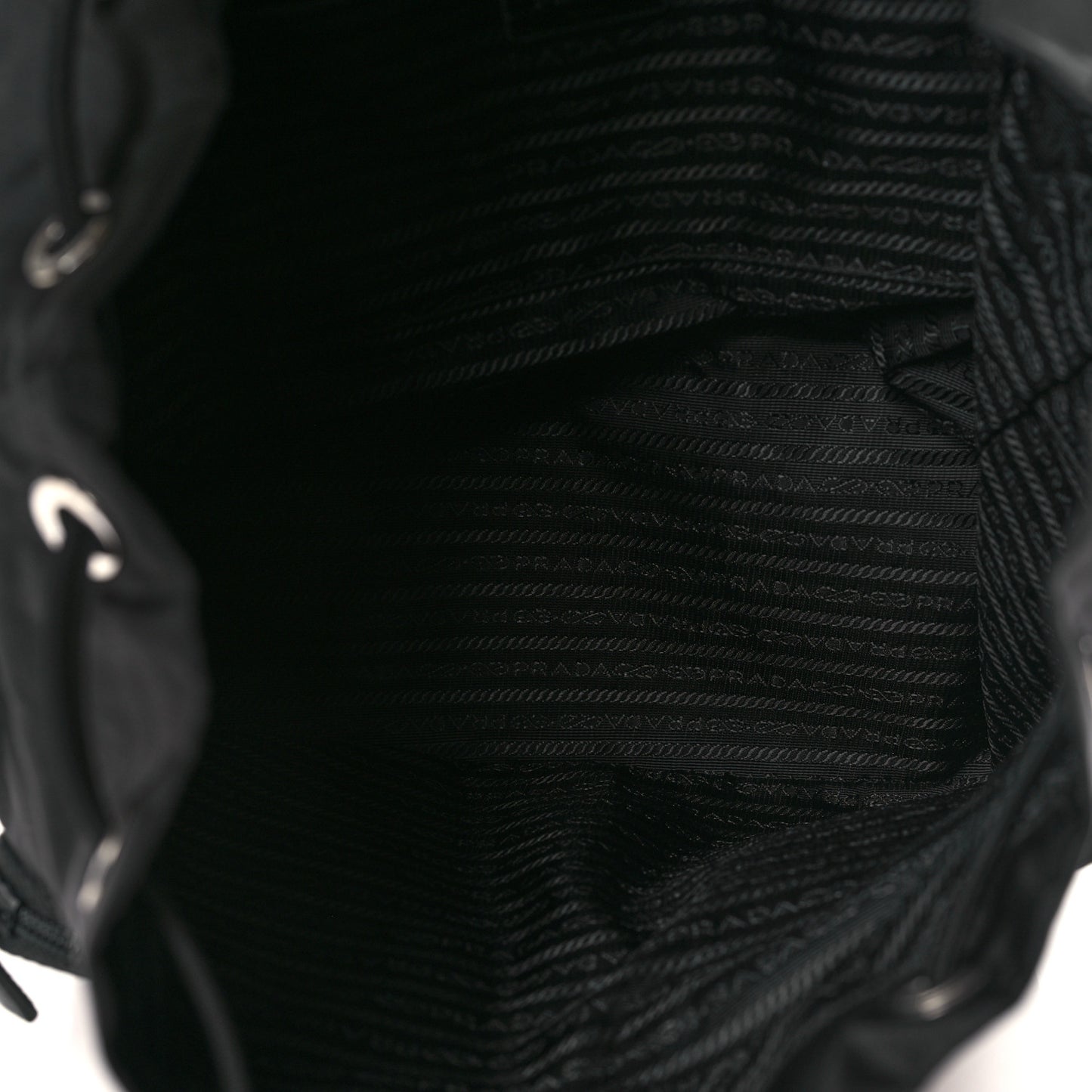 Nylon Vela Large Backpack Black
