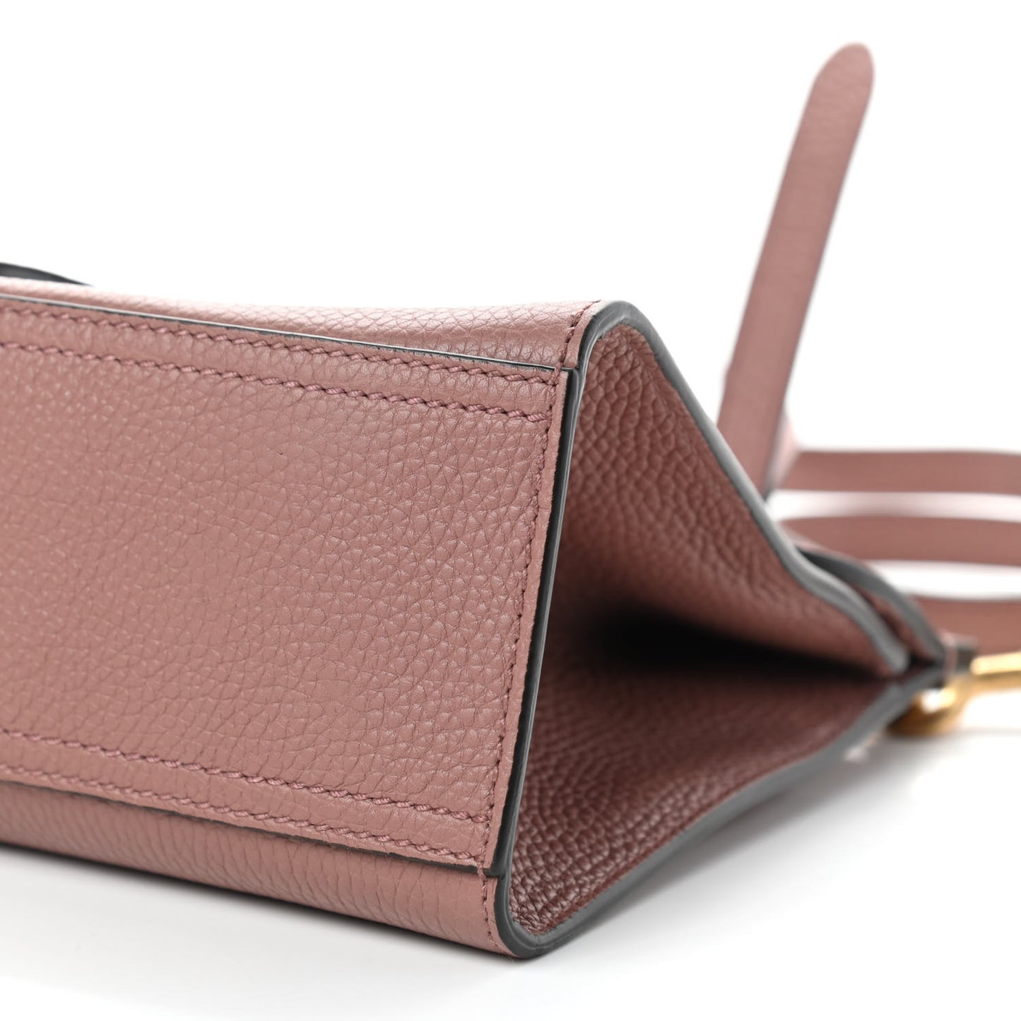 Calfskin Mini GG Marmont Top Handle Bag Rosy Phard