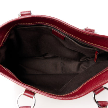 Gucci Monogram Shoulder Bag Red 5 of 10