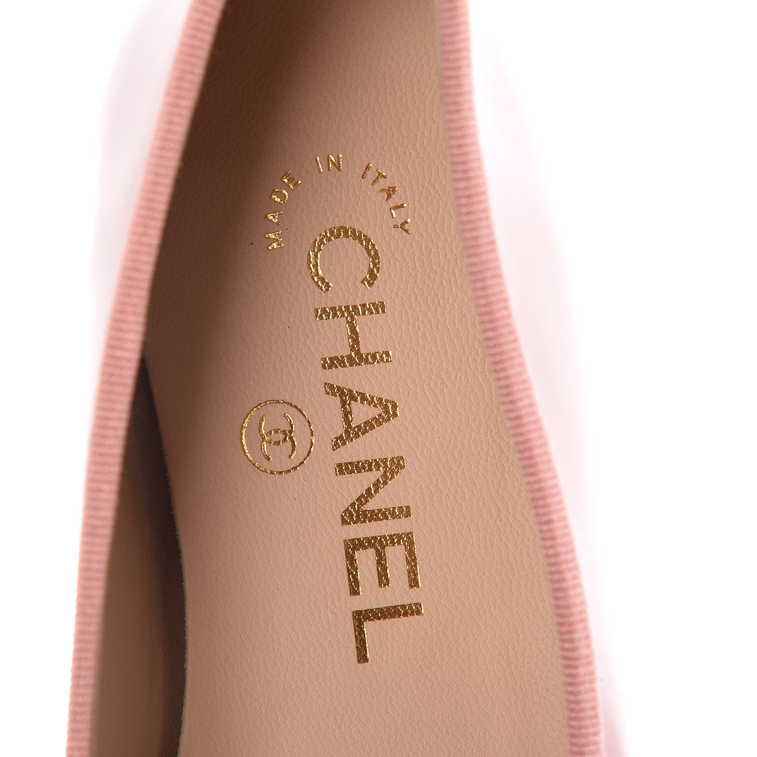 Chanel Patent Calfskin CC Cap Toe Ballerina Flats 36 Dark Pink 6 of 12