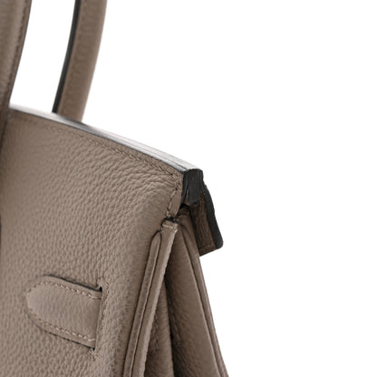Hermes Togo BIRKIN 30 Gris Asphalte 12 of 13